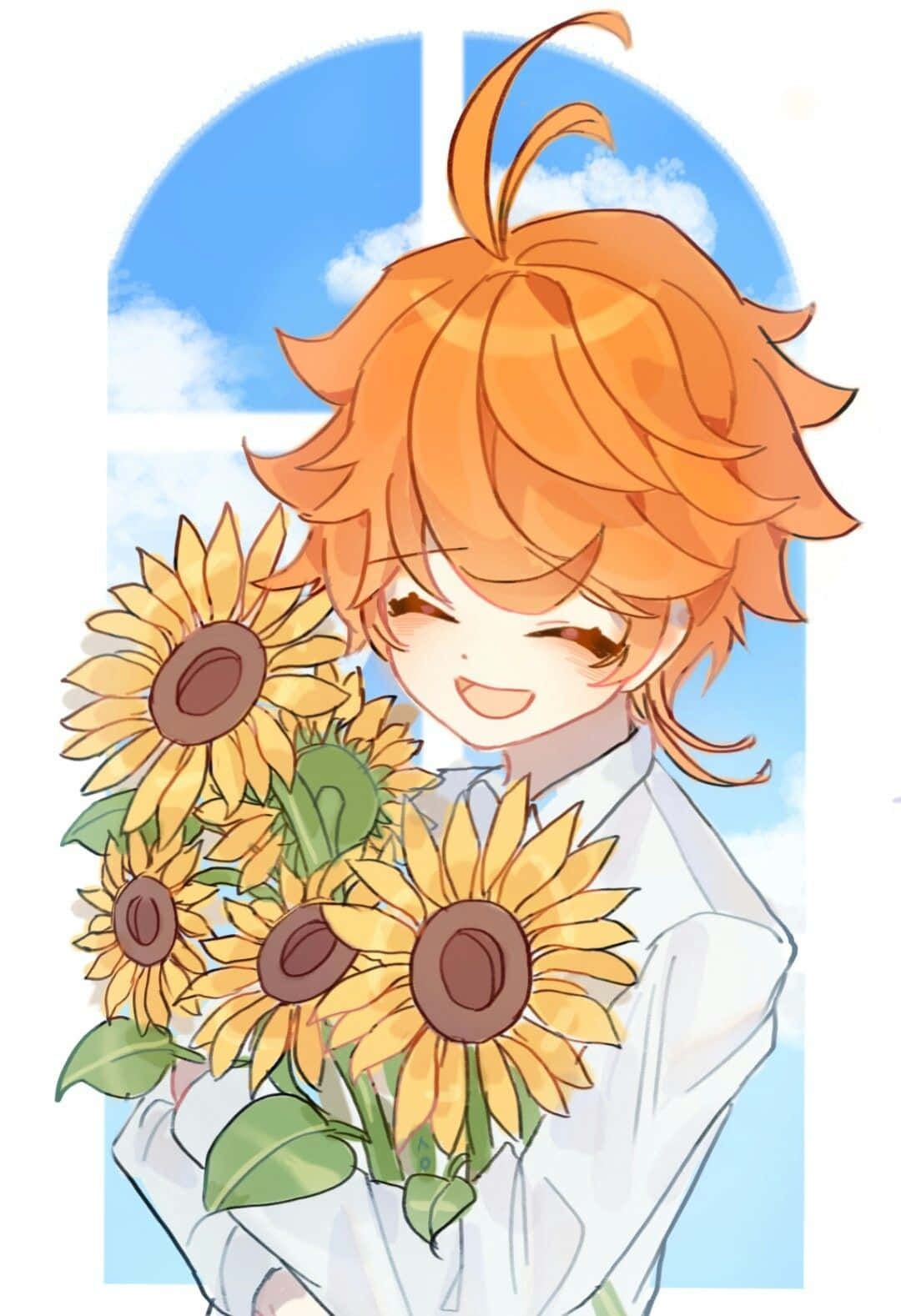The Promised Neverland, Emma, 1080 x 1578, HD Phone Wallpaper