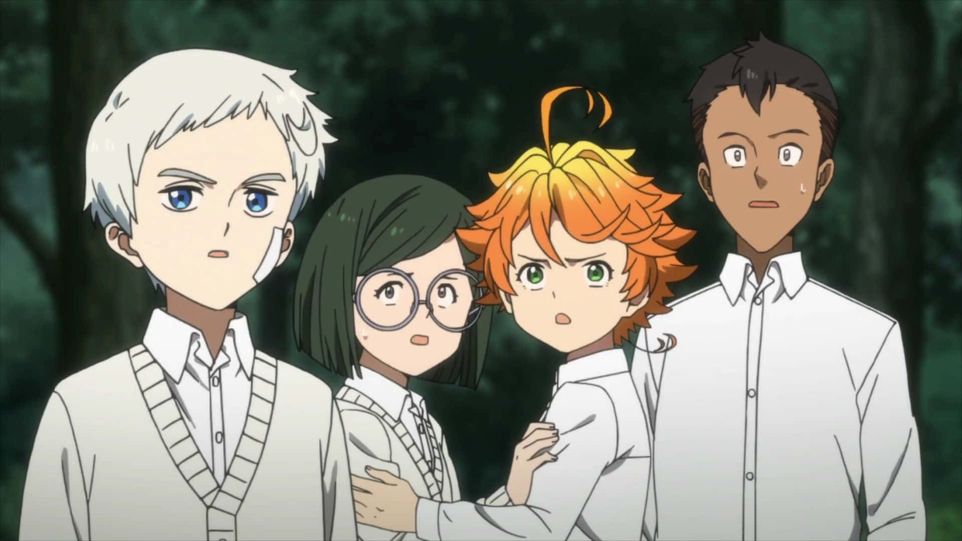 The Promised Neverland, Gilda, anime series, Full HD Desktop Wallpaper