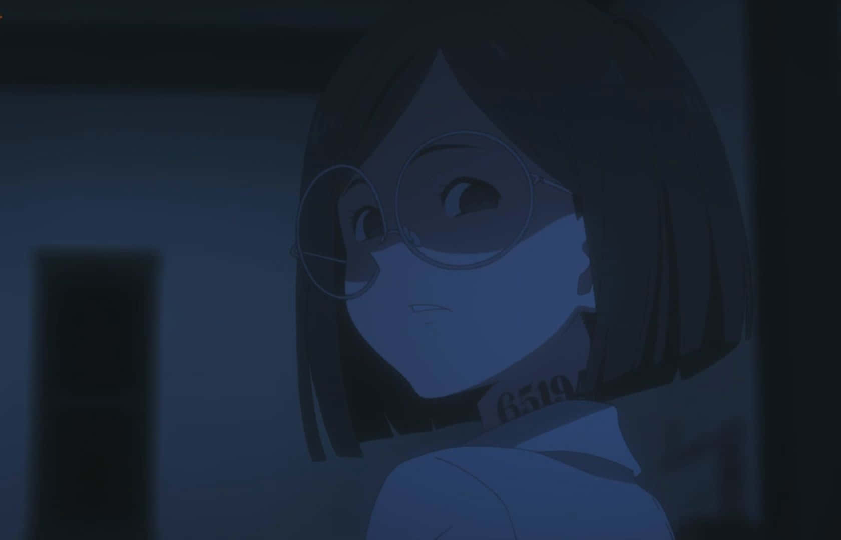 The Promised Neverland, Gilda, glasses, HD Desktop Wallpaper