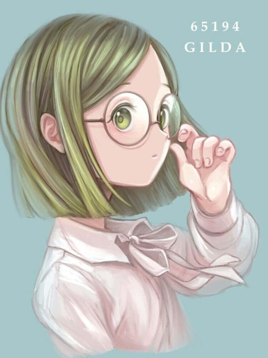The Promised Neverland, Gilda, green eyes, SD Phone Wallpaper