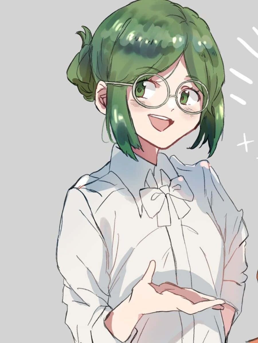 The Promised Neverland, Gilda, green hair, SD Phone Wallpaper