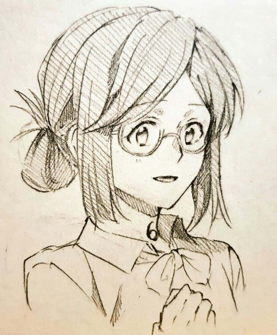 The Promised Neverland, Gilda, anime girl, SD Phone Wallpaper