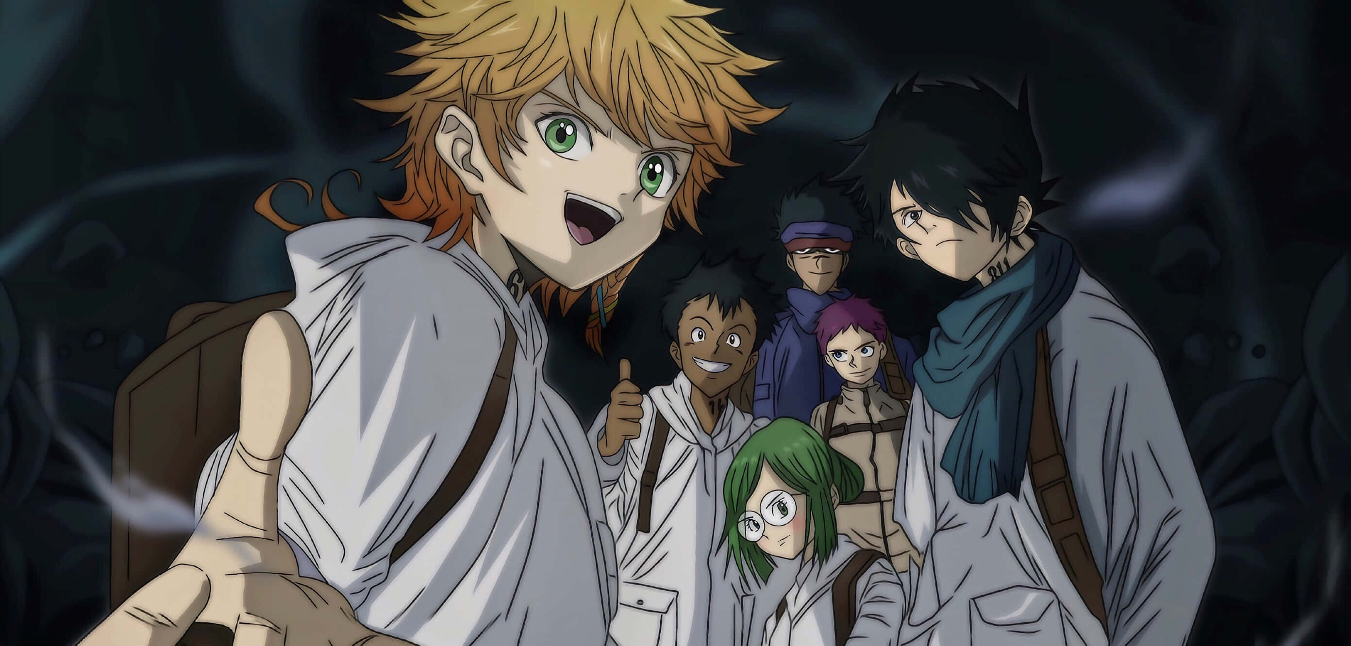The Promised Neverland, Gilda, anime series, 2K Desktop Wallpaper
