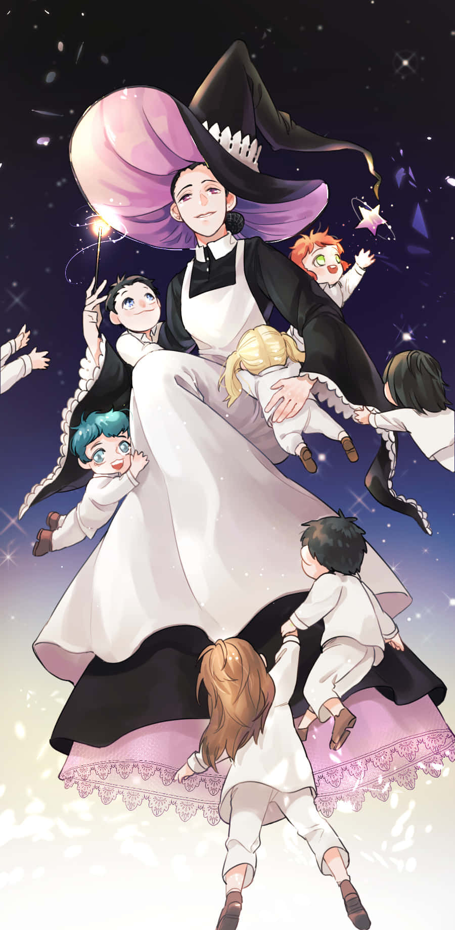 Isabella, The Promised Neverland, house mother, HD Phone Wallpaper