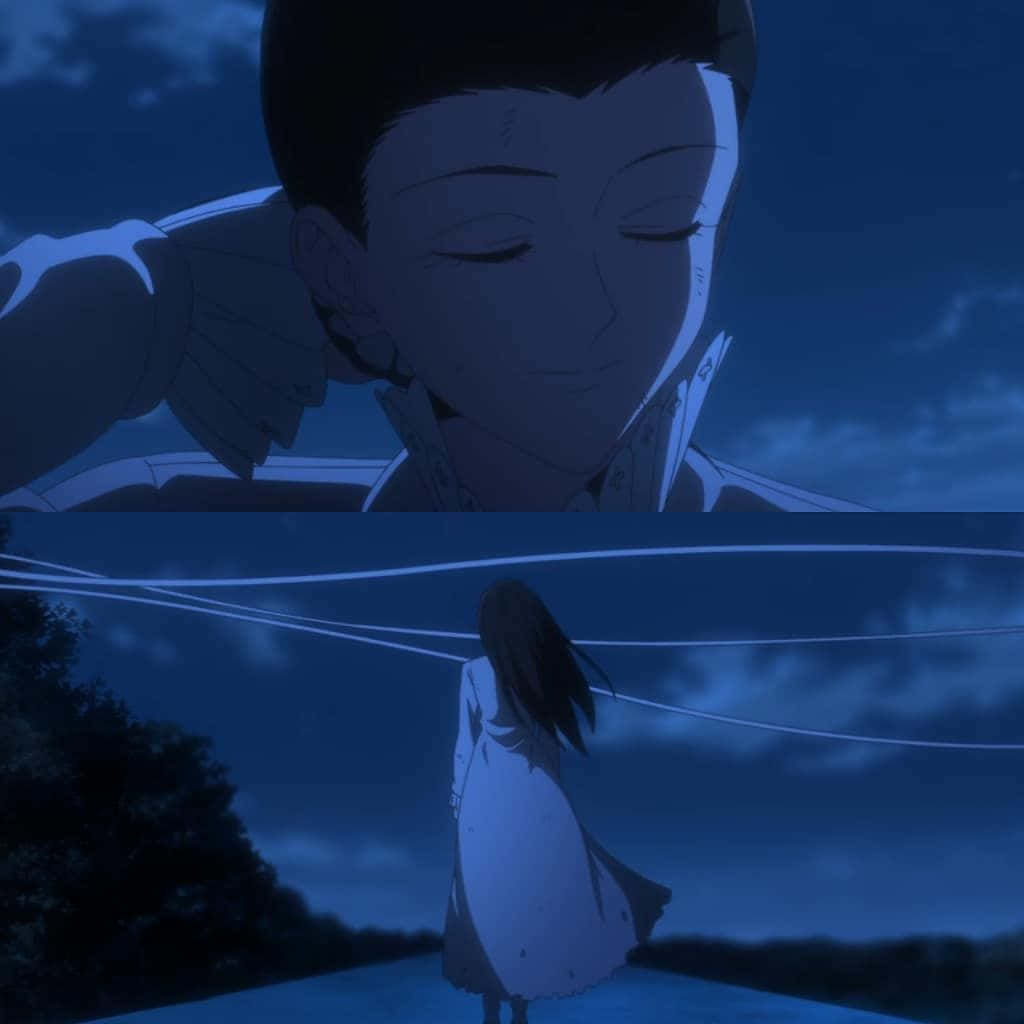 The Promised Neverland, Isabella, white dress, SD Desktop Wallpaper