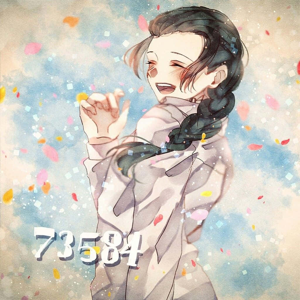 The Promised Neverland, Isabella, braided hair, SD Desktop Wallpaper