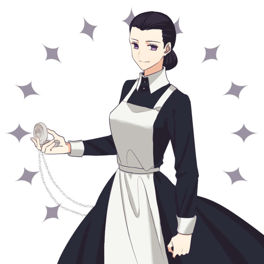 The Promised Neverland, Isabella, anime maid, SD Desktop Wallpaper