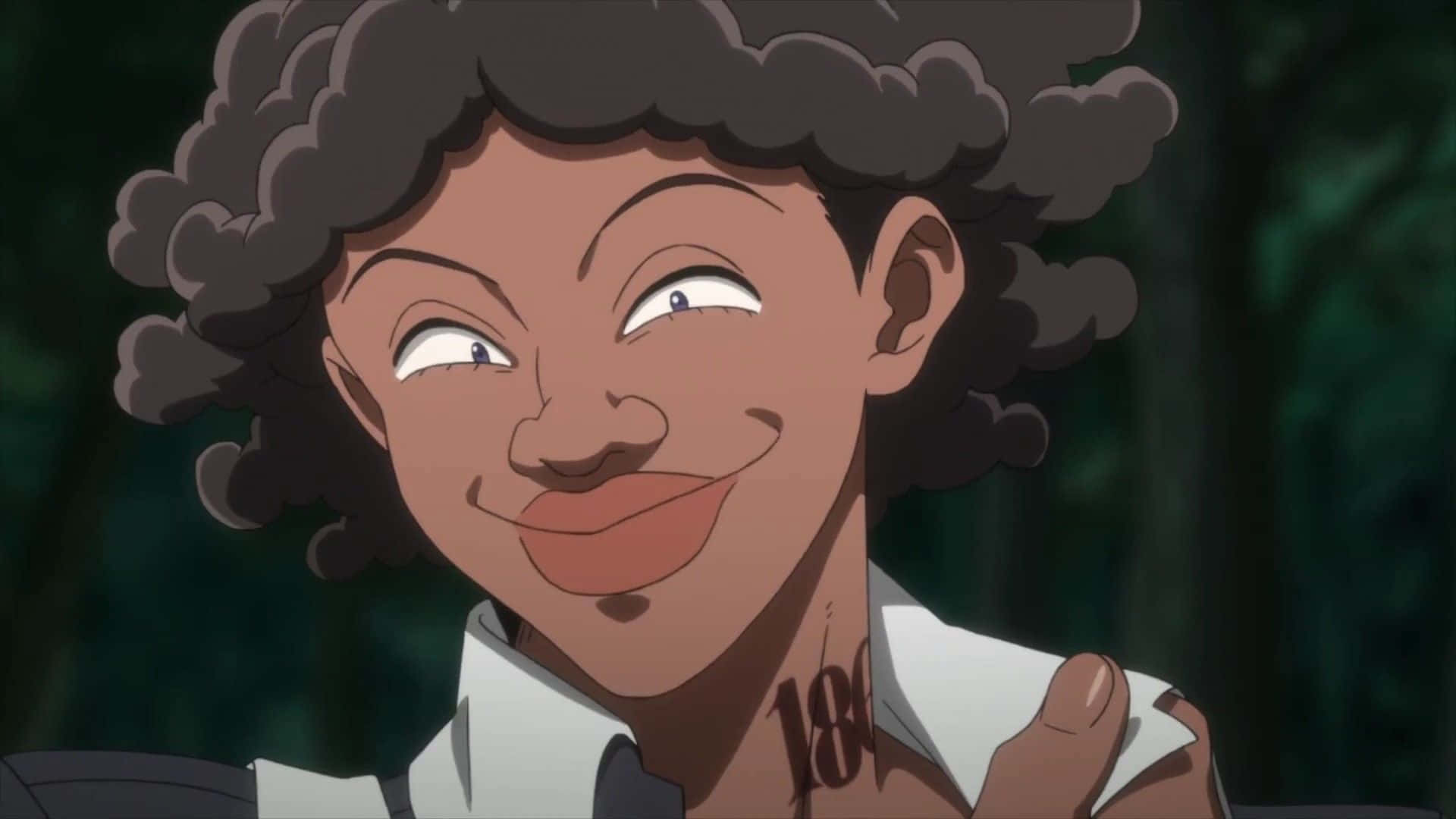 The Promised Neverland, Krone, anime character, Full HD Desktop Wallpaper