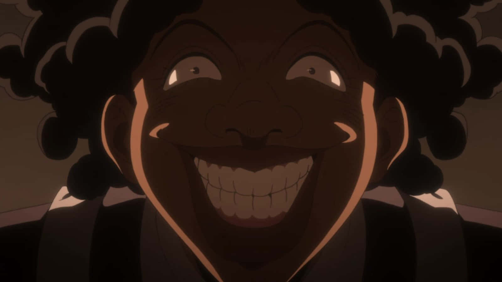 The Promised Neverland, Krone, dark skin, HD Desktop Wallpaper