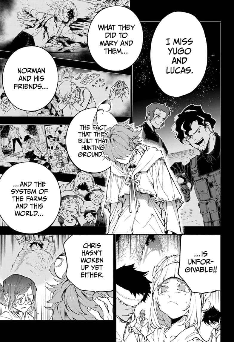 The Promised Neverland, Lucas, manga panel, SD Phone Wallpaper