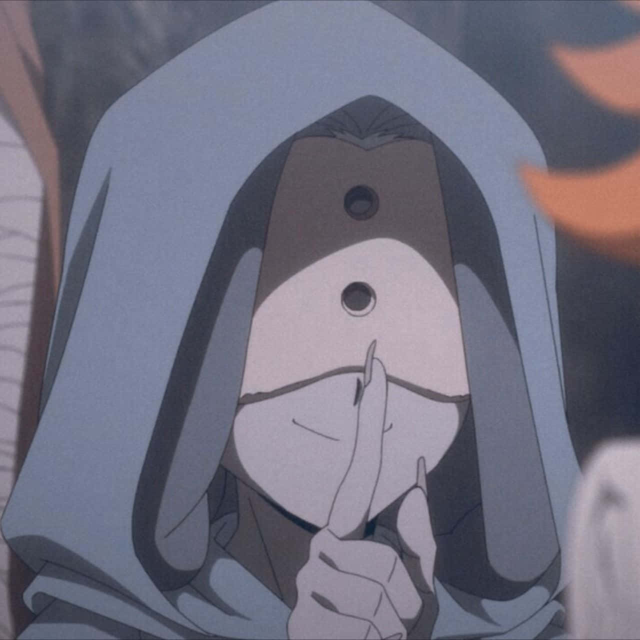 The Promised Neverland, Mujika, hooded anime character, HD Desktop Wallpaper