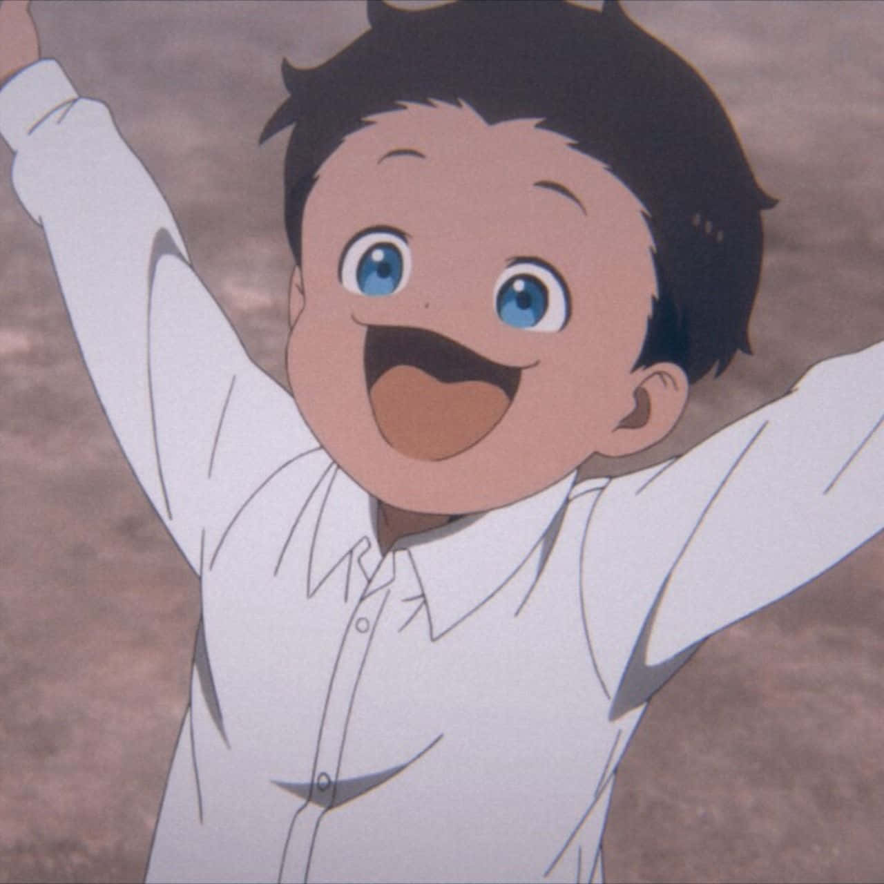 The Promised Neverland, Phil, blue eyes, HD Desktop Wallpaper