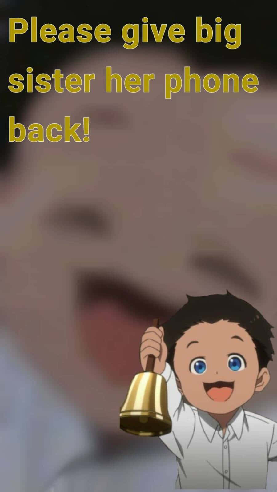 Phil, The Promised Neverland, blue eyes, HD Phone Wallpaper