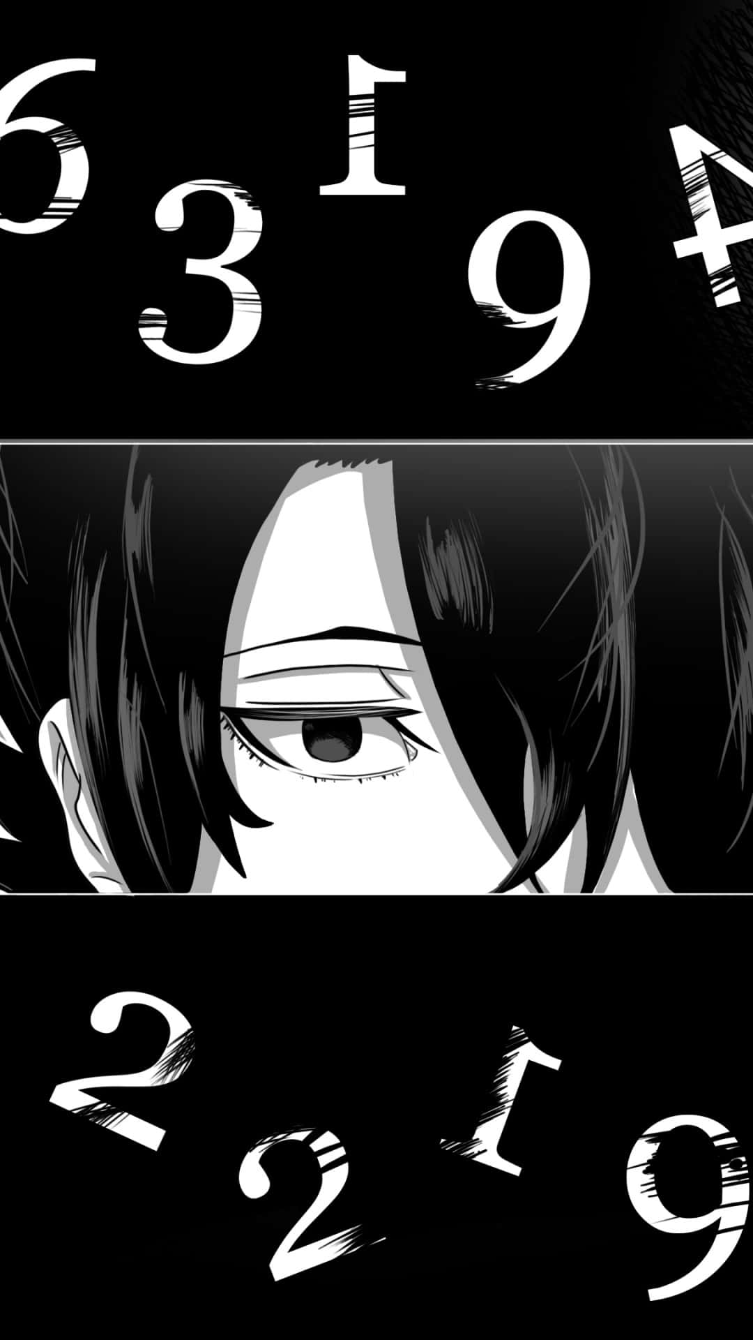 Ray, The Promised Neverland, numbers, Full HD Phone Wallpaper