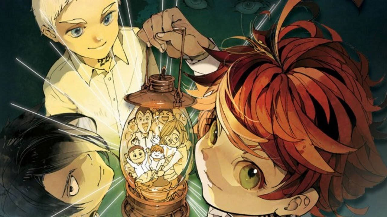 The Promised Neverland, light of future, glowing lantern, HD Desktop Wallpaper