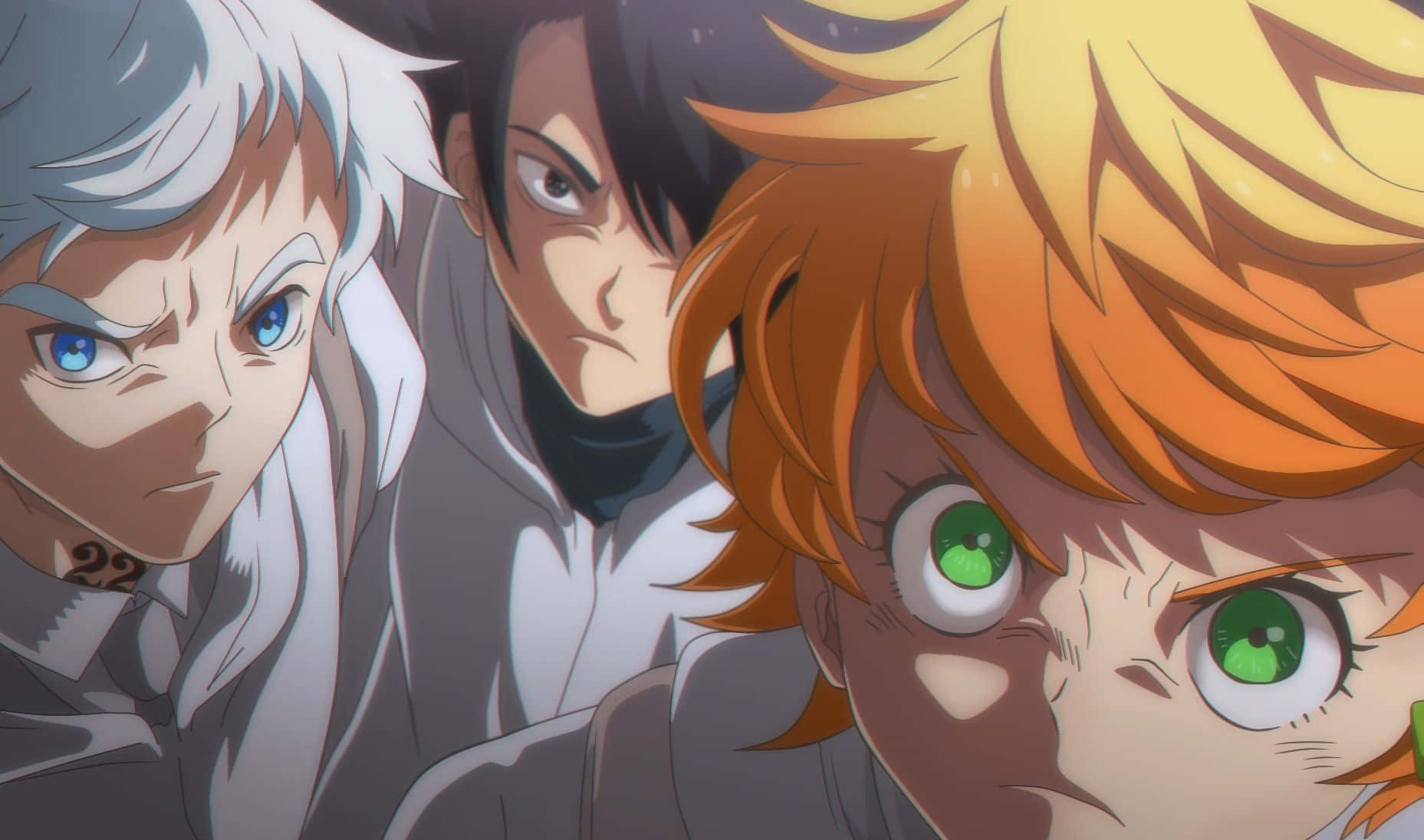 The Promised Neverland, Ray, anime characters, HD Desktop Wallpaper
