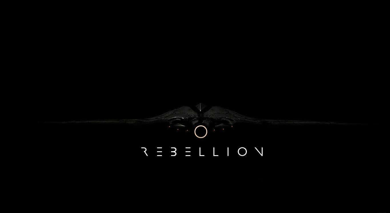 The Rebellion, dark spaceship, black void, HD Desktop Wallpaper