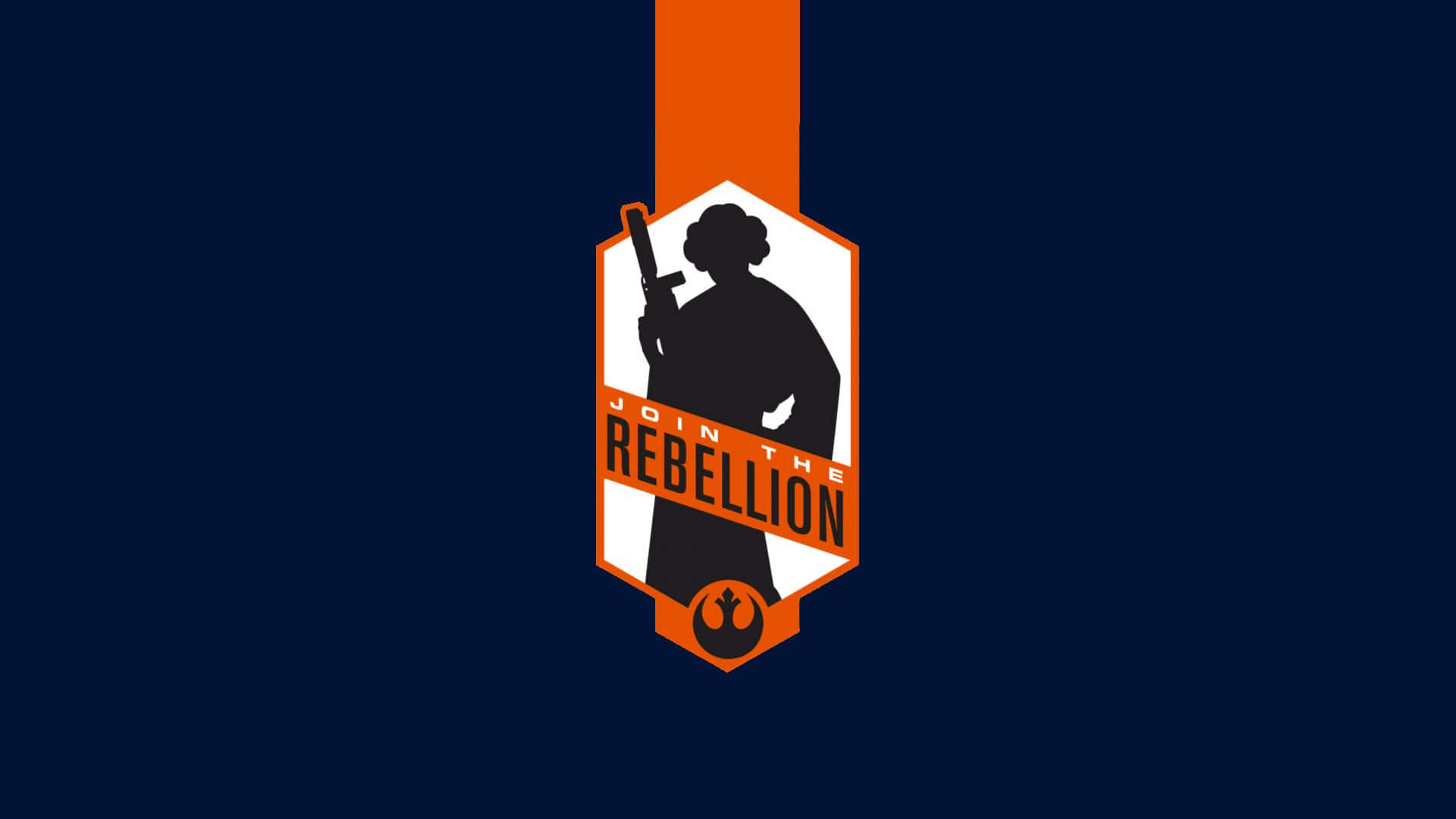 The Rebellion, black silhouette, blaster, Full HD Desktop Wallpaper