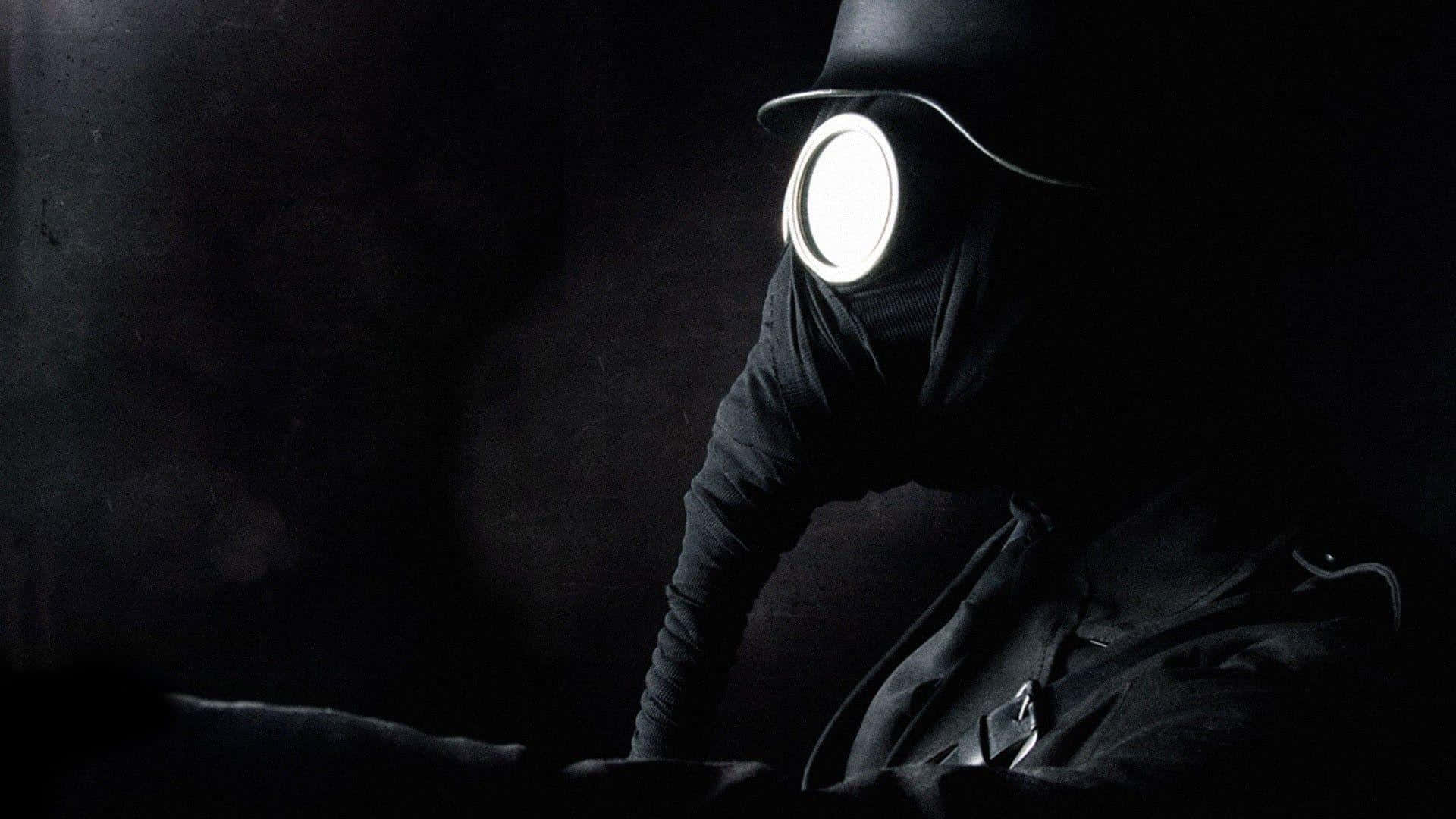 The Rebellion, cloaked figure, dark gas mask, Full HD Desktop Wallpaper