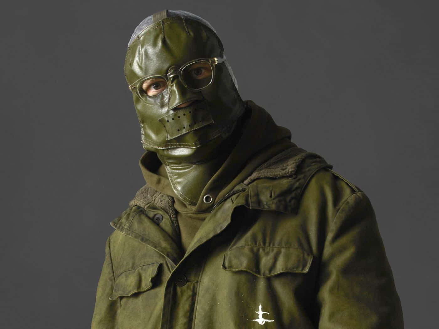 The Riddler 2022, green leather balaclava, glasses, HD Desktop Wallpaper