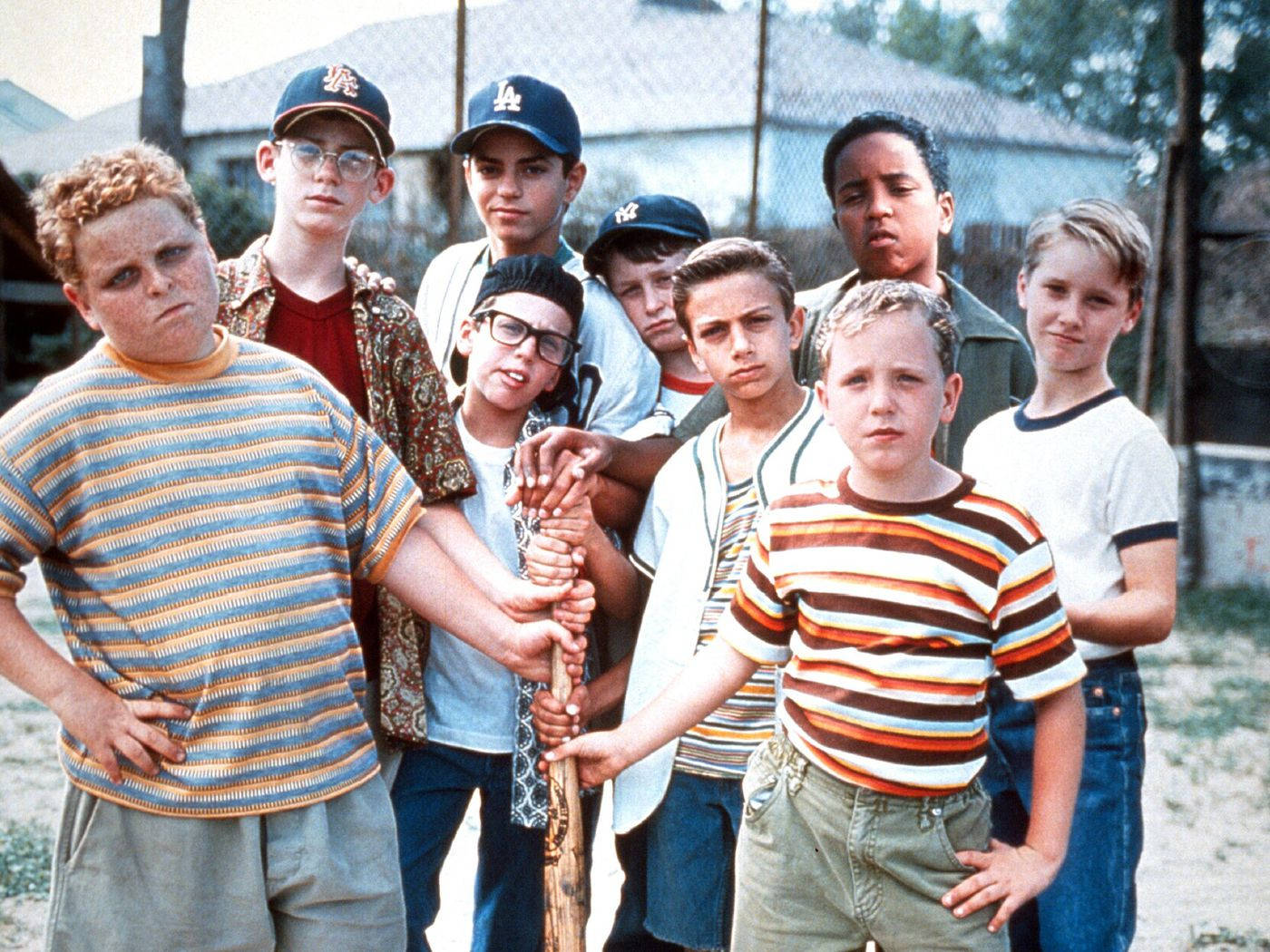 The Sandlot, 1980s casual wear, baseball bat, HD Desktop Wallpaper