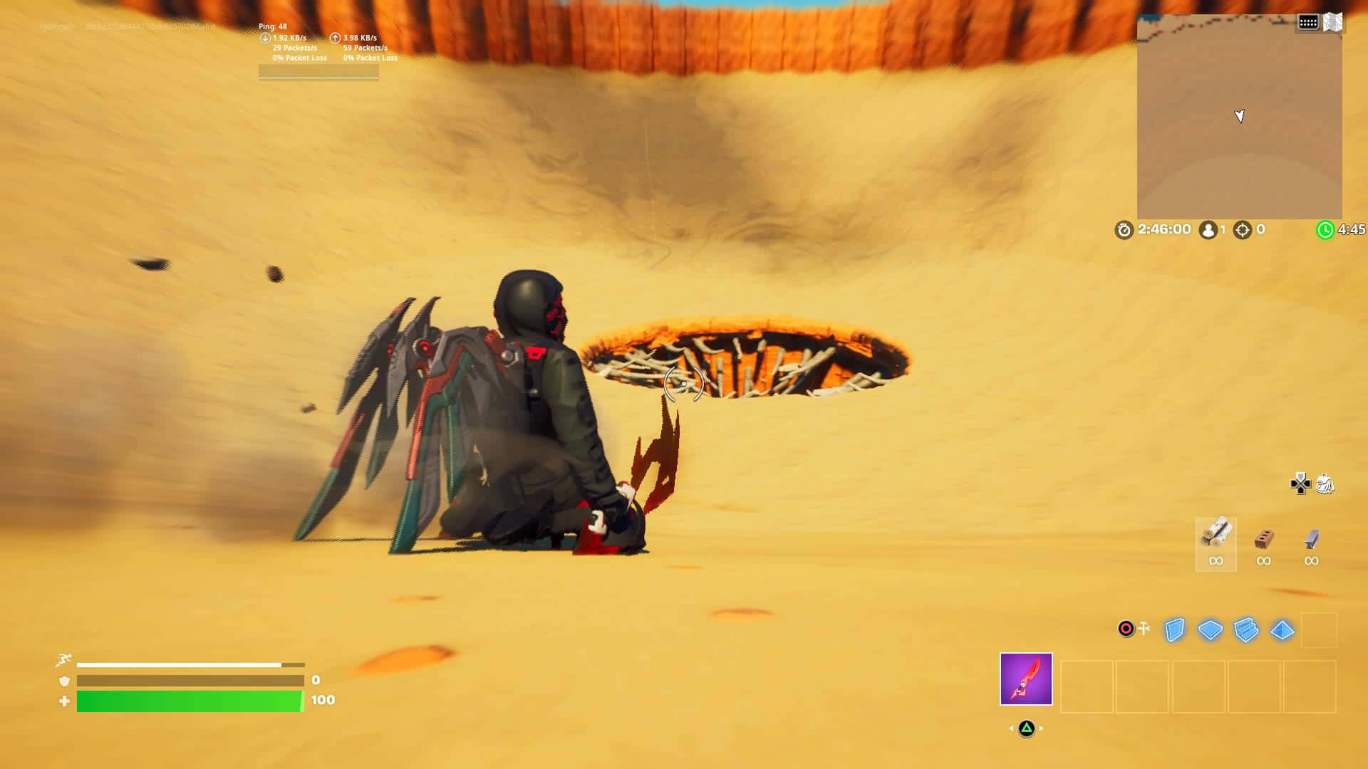 The Sarlacc Pit, dark armor, desert, Full HD Desktop Wallpaper