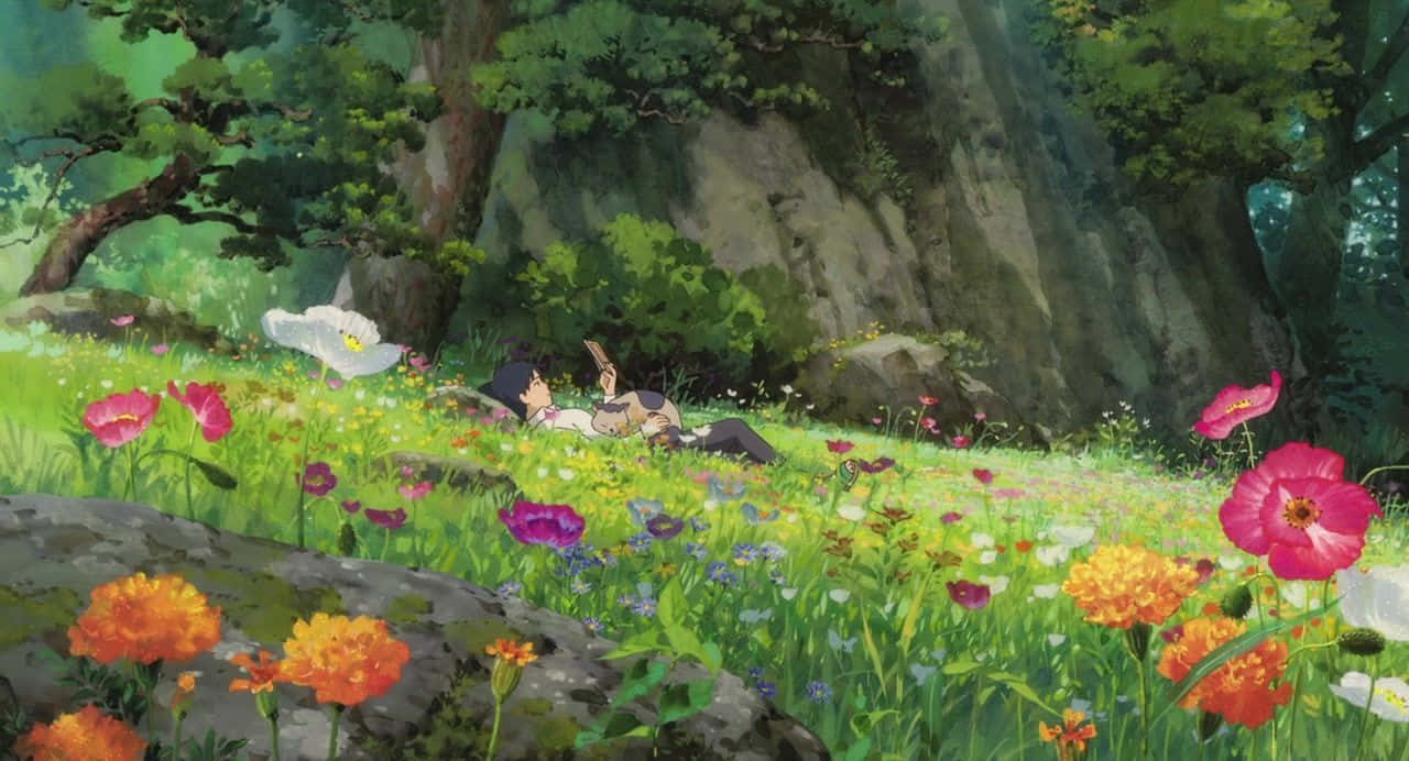 The Secret World of Arrietty, Arrietty, sunlit meadow, HD Desktop Wallpaper