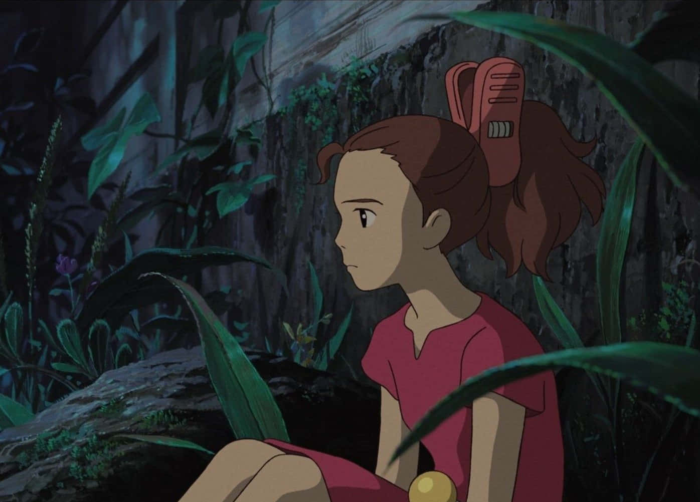 The Secret World Of Arrietty, Arrietty, red shirt, HD Desktop Wallpaper