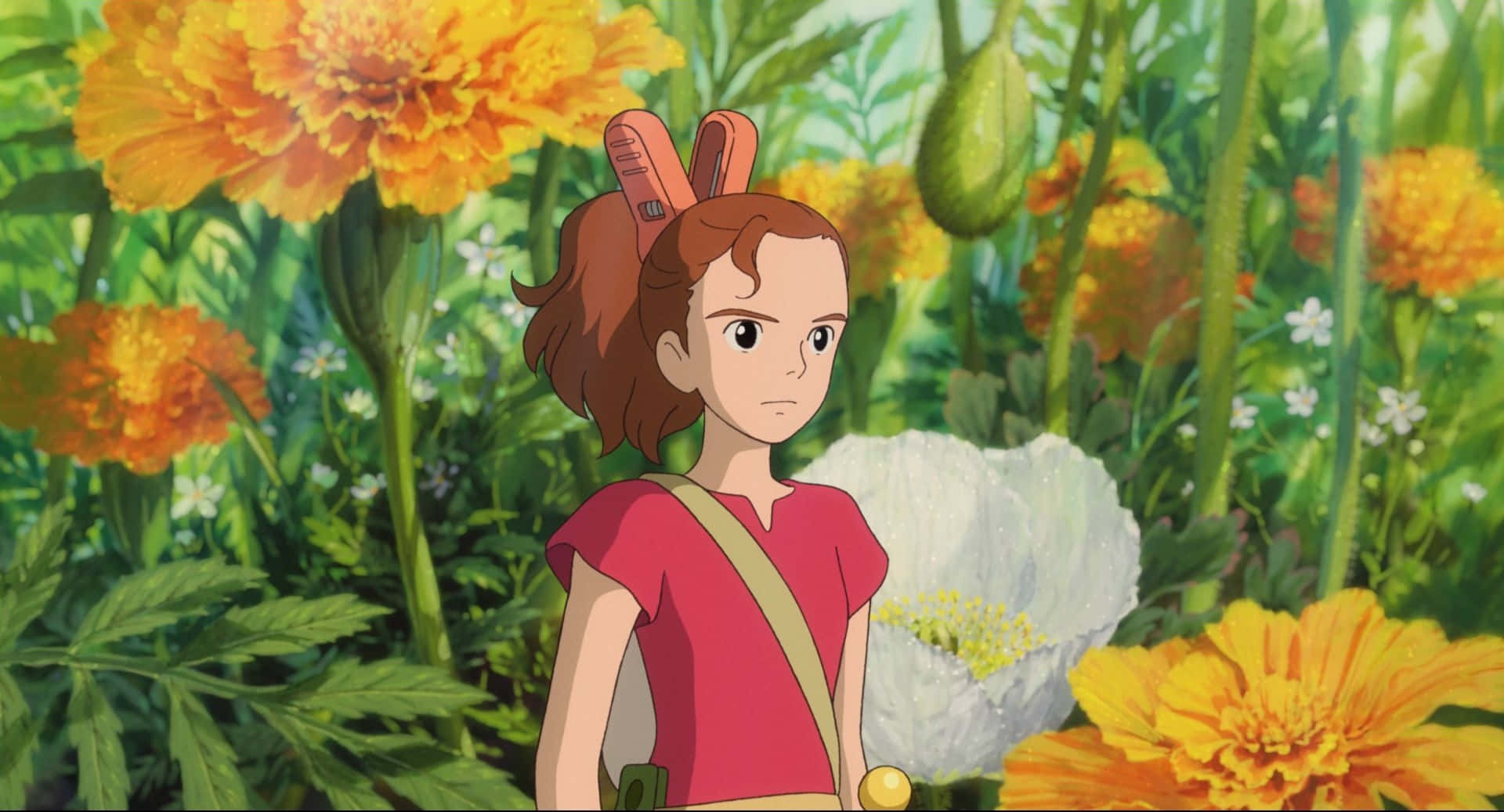 The Secret World Of Arrietty, Arrietty, brown hair, Full HD Desktop Wallpaper