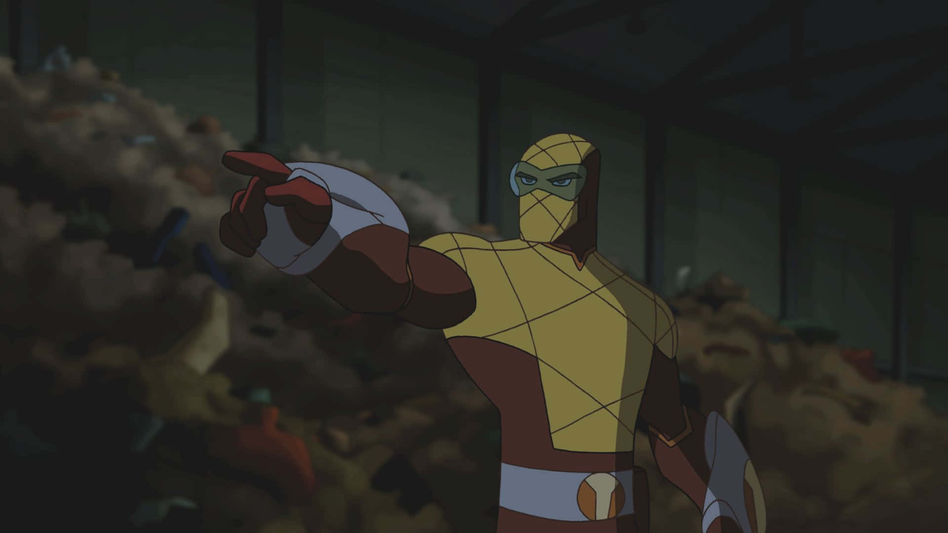 The Shocker, yellow and brown suit, masked superhero, Full HD Desktop Wallpaper