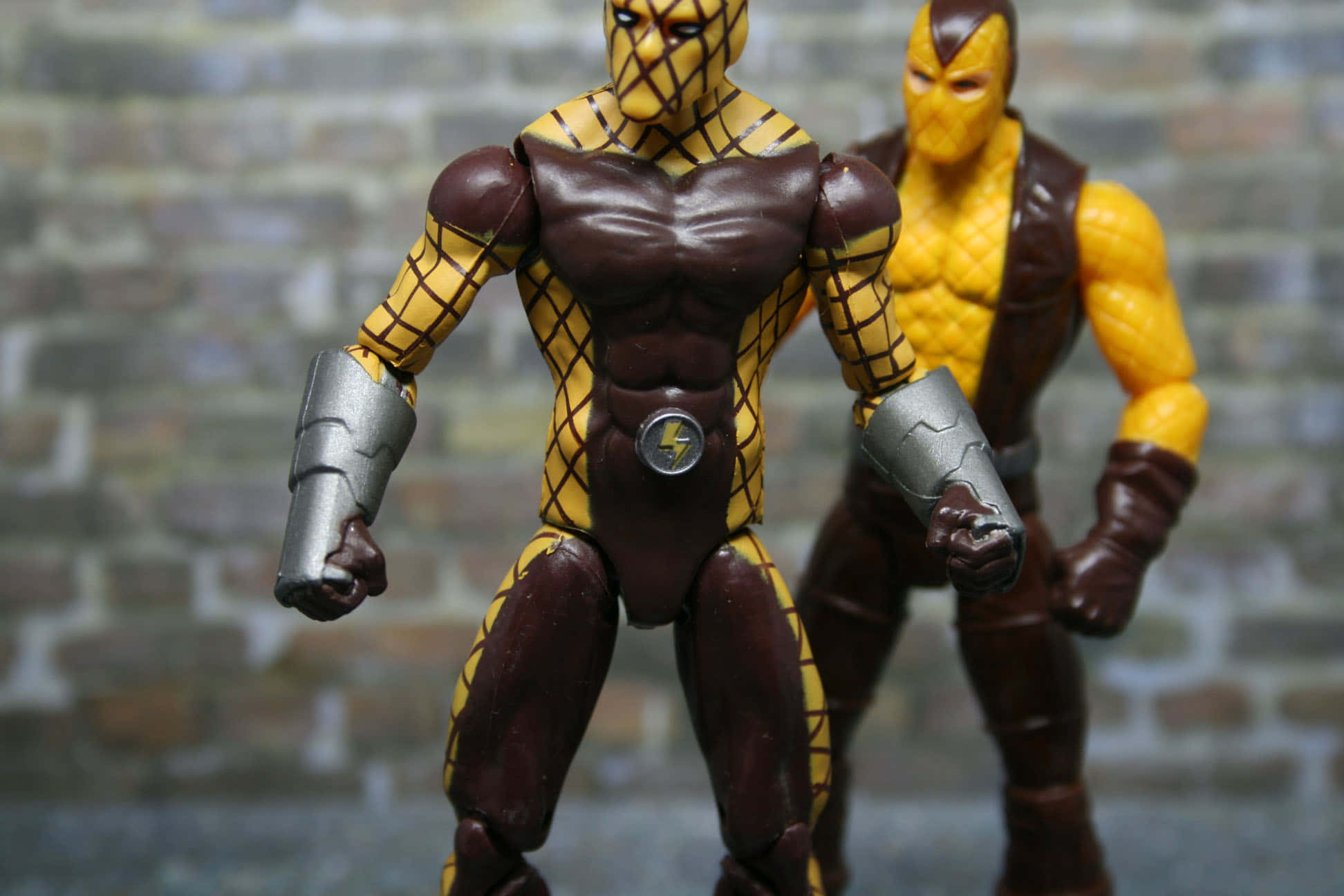 The Shocker, 1944, yellow and brown armored suits, Full HD Desktop Wallpaper