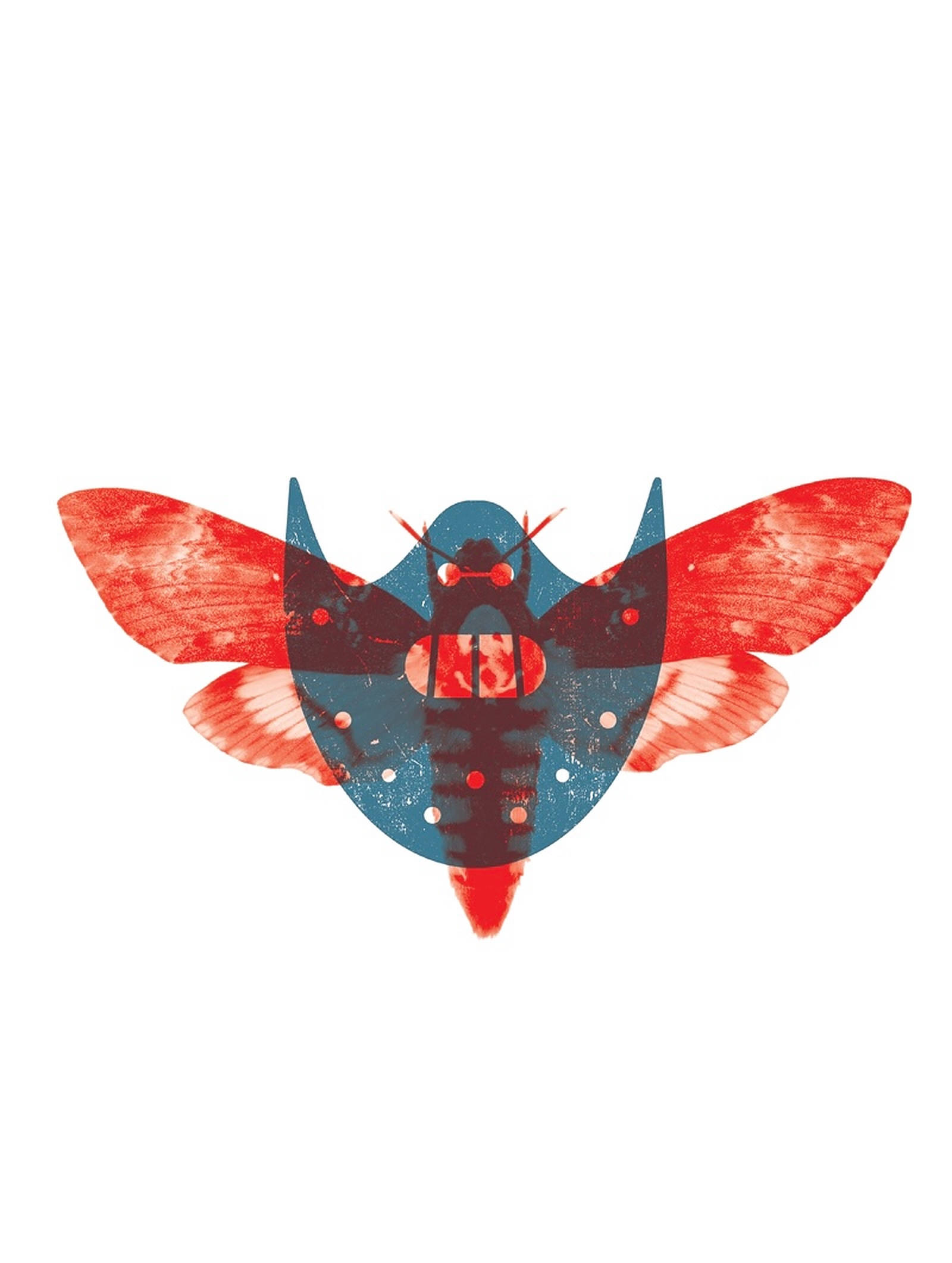 The Silence Of The Lambs, moth, red wings, Full HD Phone Wallpaper