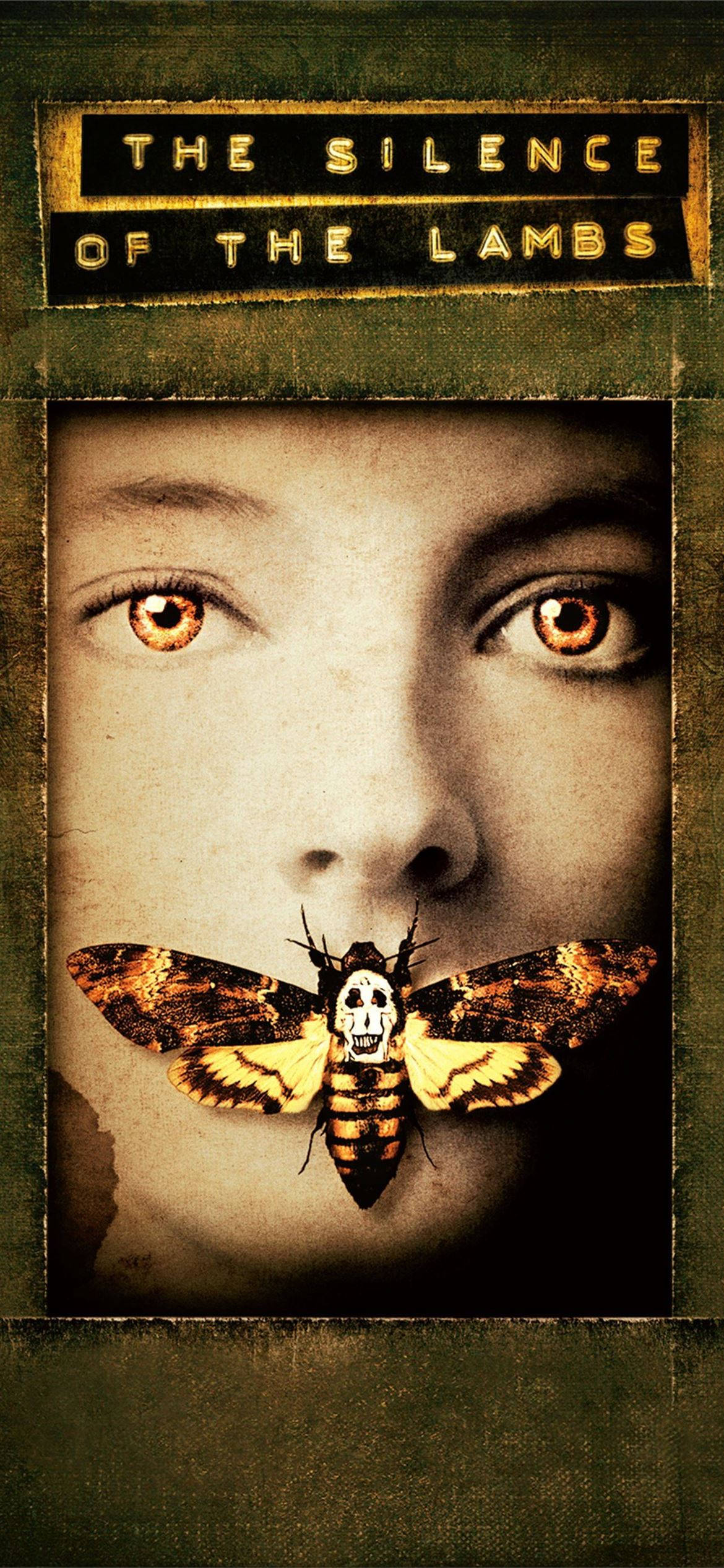 The Silence of the Lambs, skull moth, close-up, Full HD Phone Wallpaper