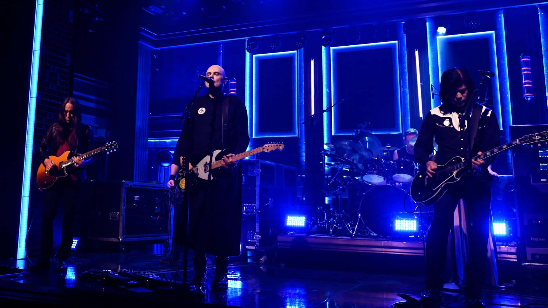 The Smashing Pumpkins, live performance, stage, Full HD Desktop Wallpaper