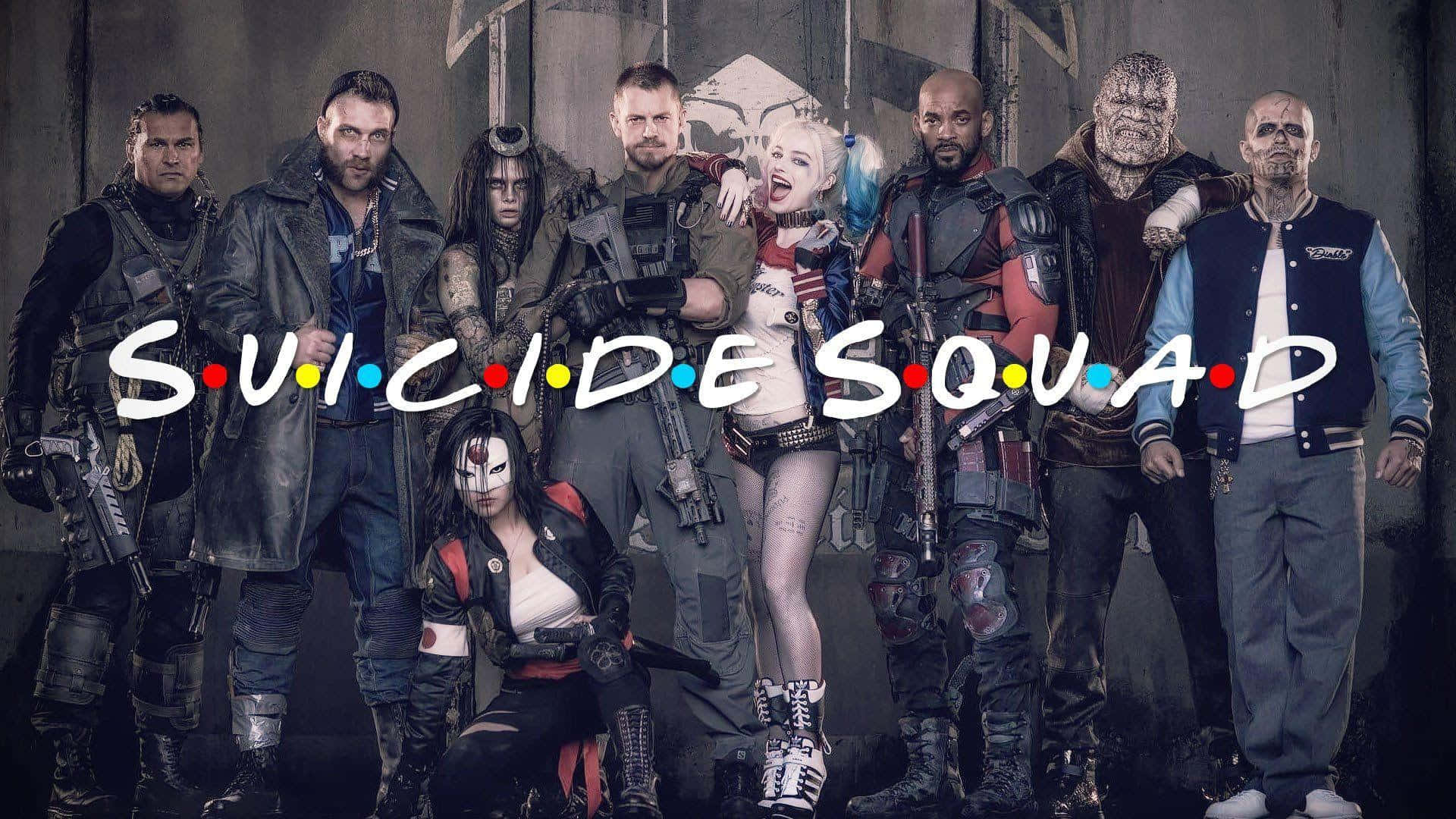 The Suicide Squad, Suicide Squad characters, gritty urban gear, Full HD Desktop Wallpaper