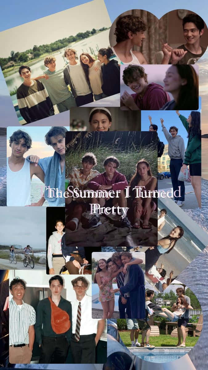 The Summer I Turned Pretty, collage, teens, SD Phone Wallpaper