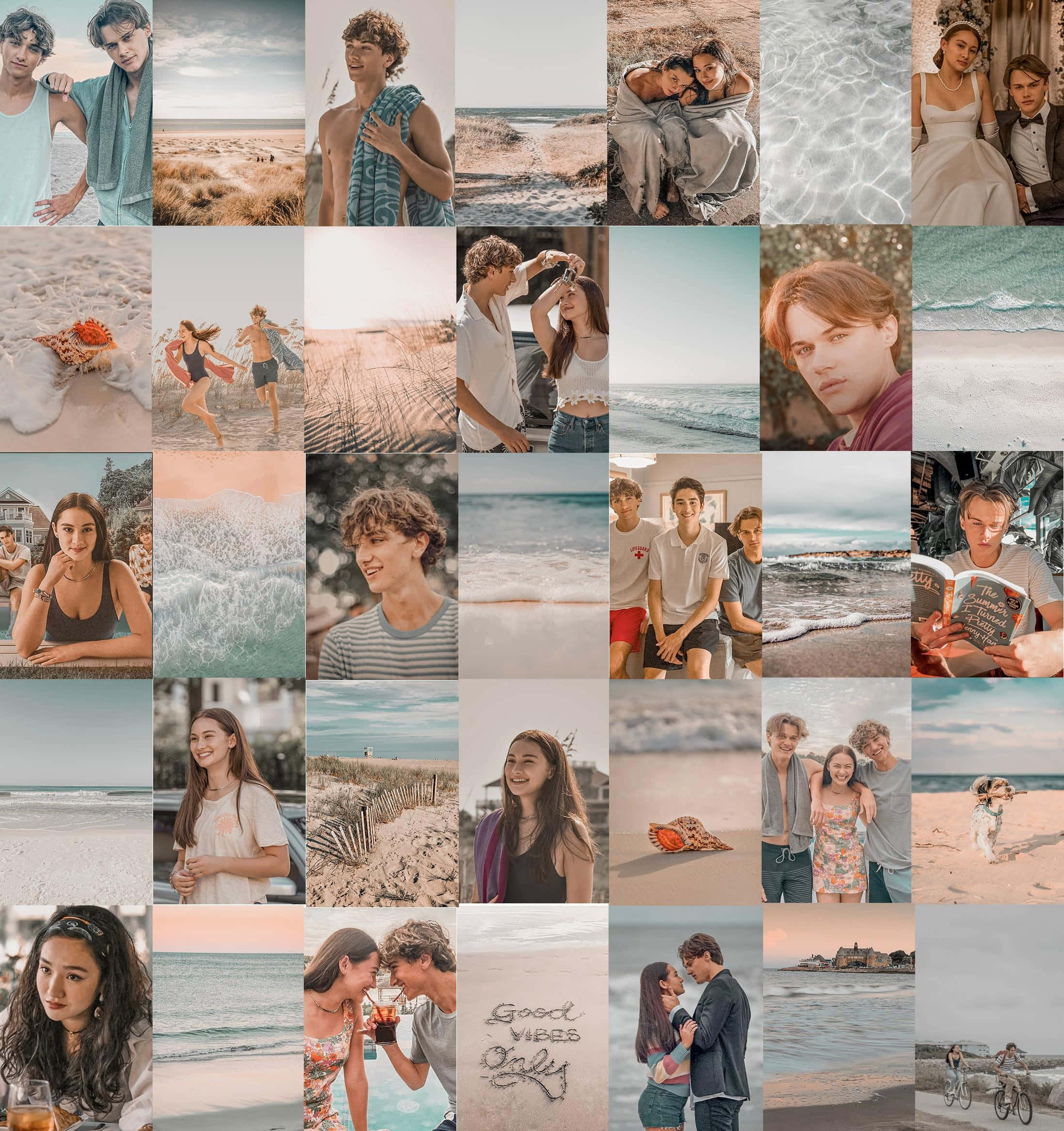 The Summer I Turned Pretty, beach, sunlit shores, Full HD Phone Wallpaper