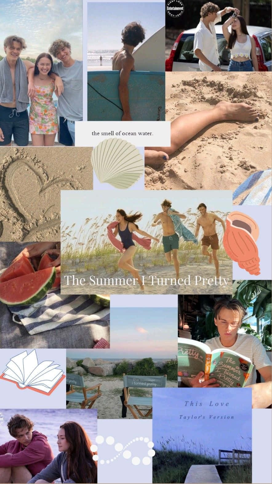 The Summer I Turned Pretty, beach, surfboards, HD Phone Wallpaper