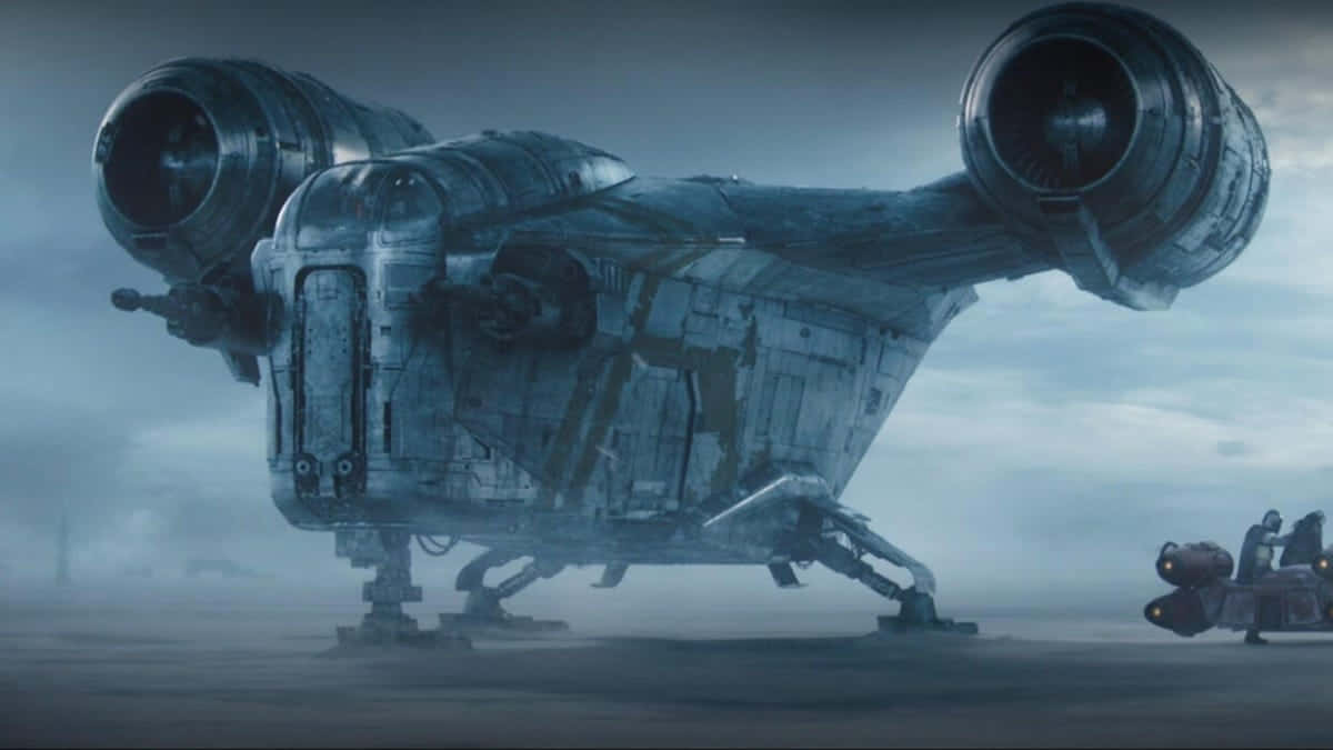 The Trade Federation, starship, alien planet, SD Desktop Wallpaper