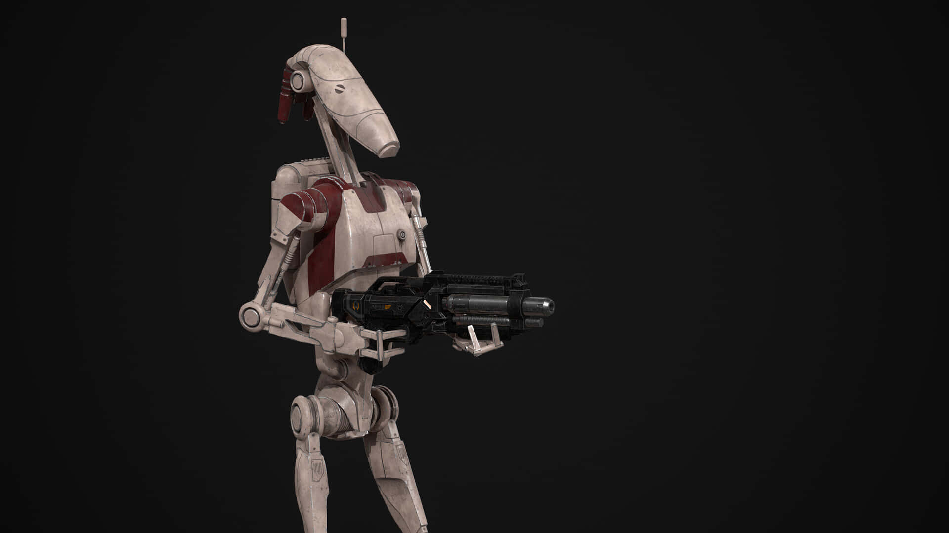 Trade Federation, battle droid, blaster, Full HD Desktop Wallpaper
