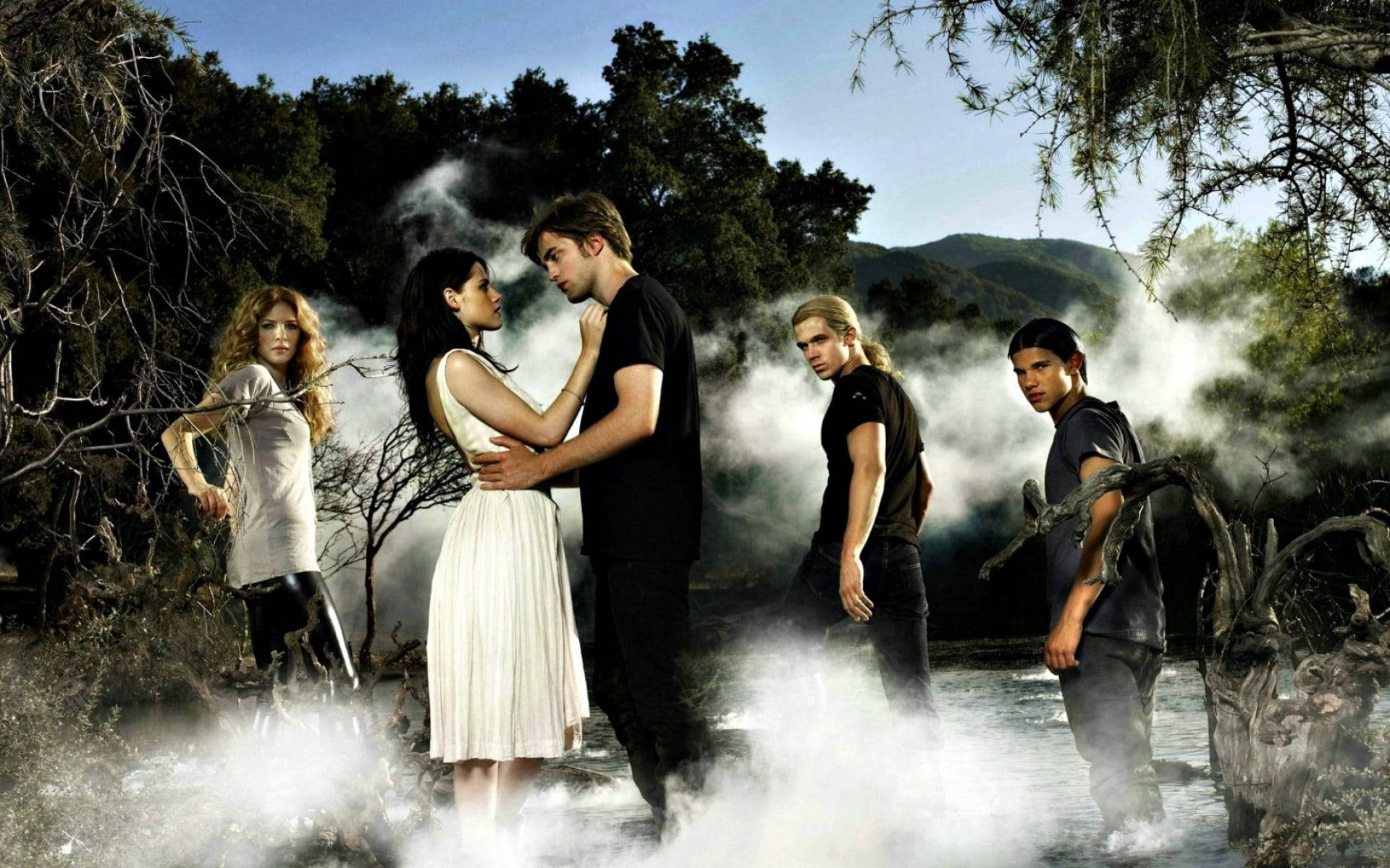 The Twilight Saga, cast, photoshoot, Full HD Desktop Wallpaper