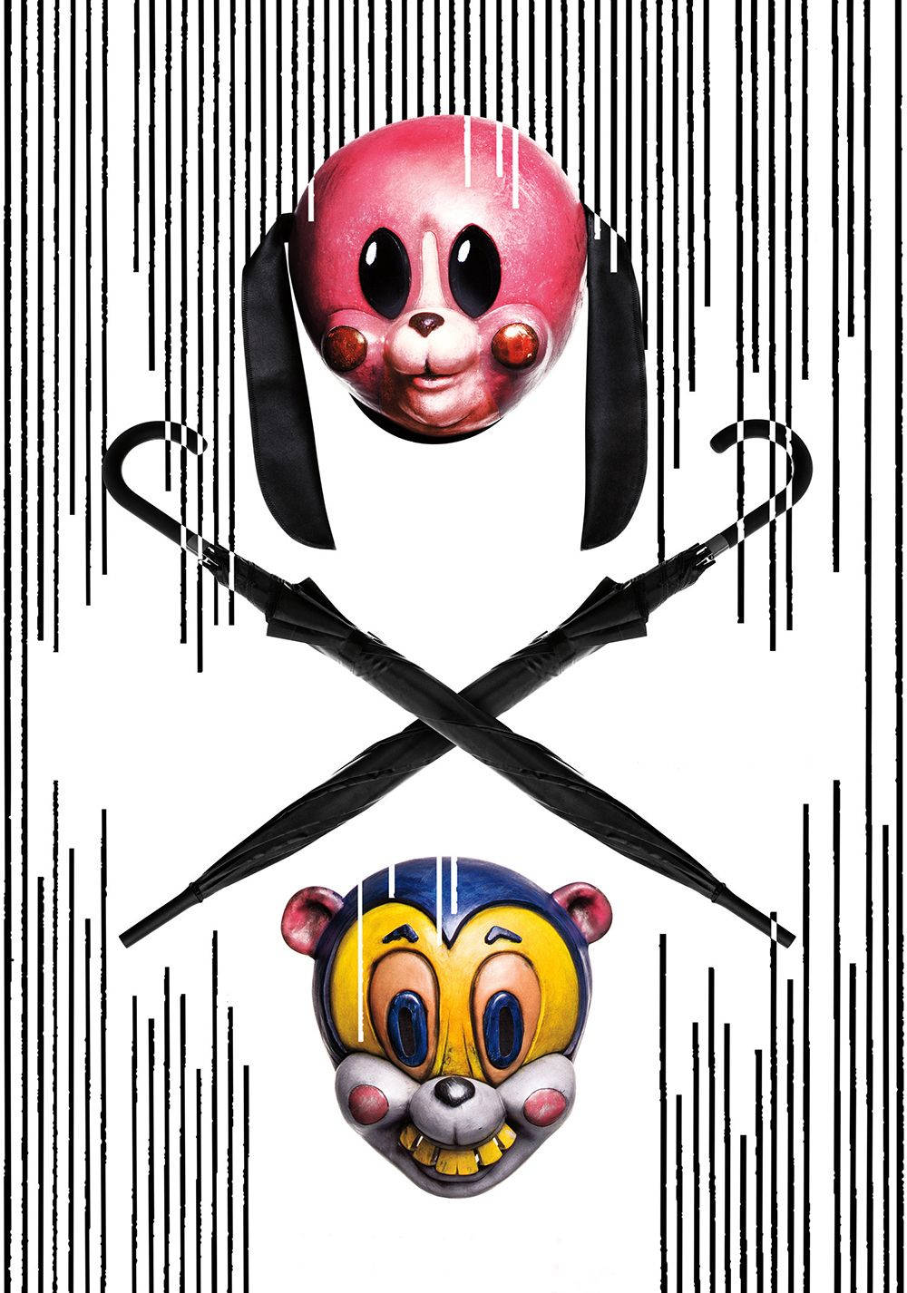 Umbrella Academy, assassins mask, cartoon animal masks, HD Phone Wallpaper