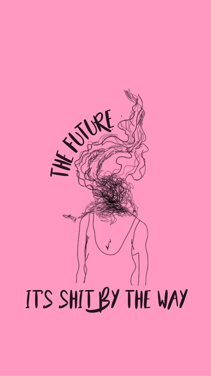 The Umbrella Academy, pink, THE FUTURE, HD Phone Wallpaper