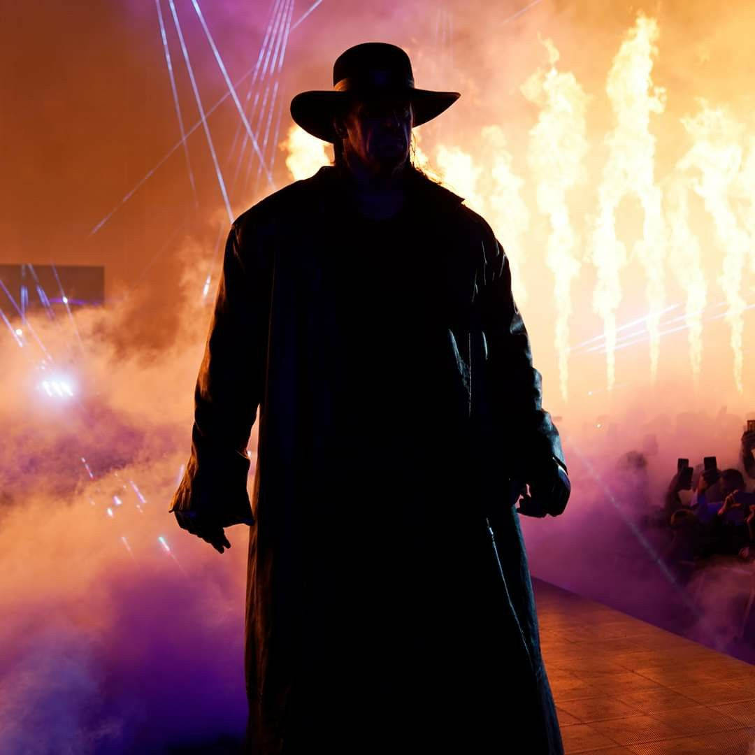 The Undertaker, silhouette, wide-brimmed hat, SD Desktop Wallpaper