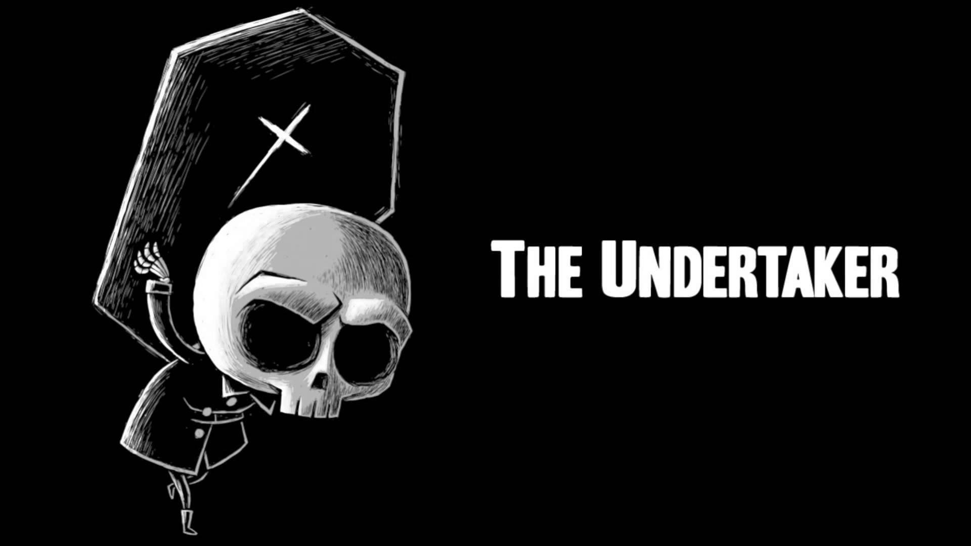 The Undertaker, coffin hat, coffin, Full HD Desktop Wallpaper