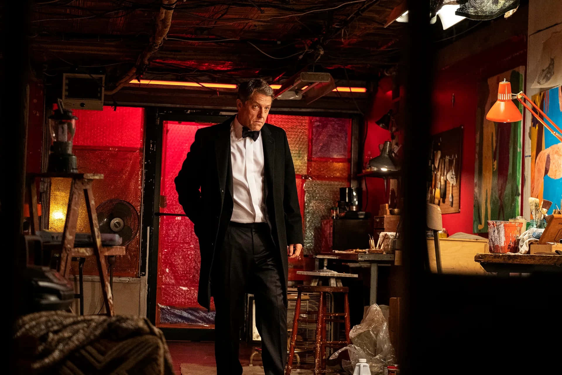 The Undoing, art studio, black tuxedo, Full HD Desktop Wallpaper