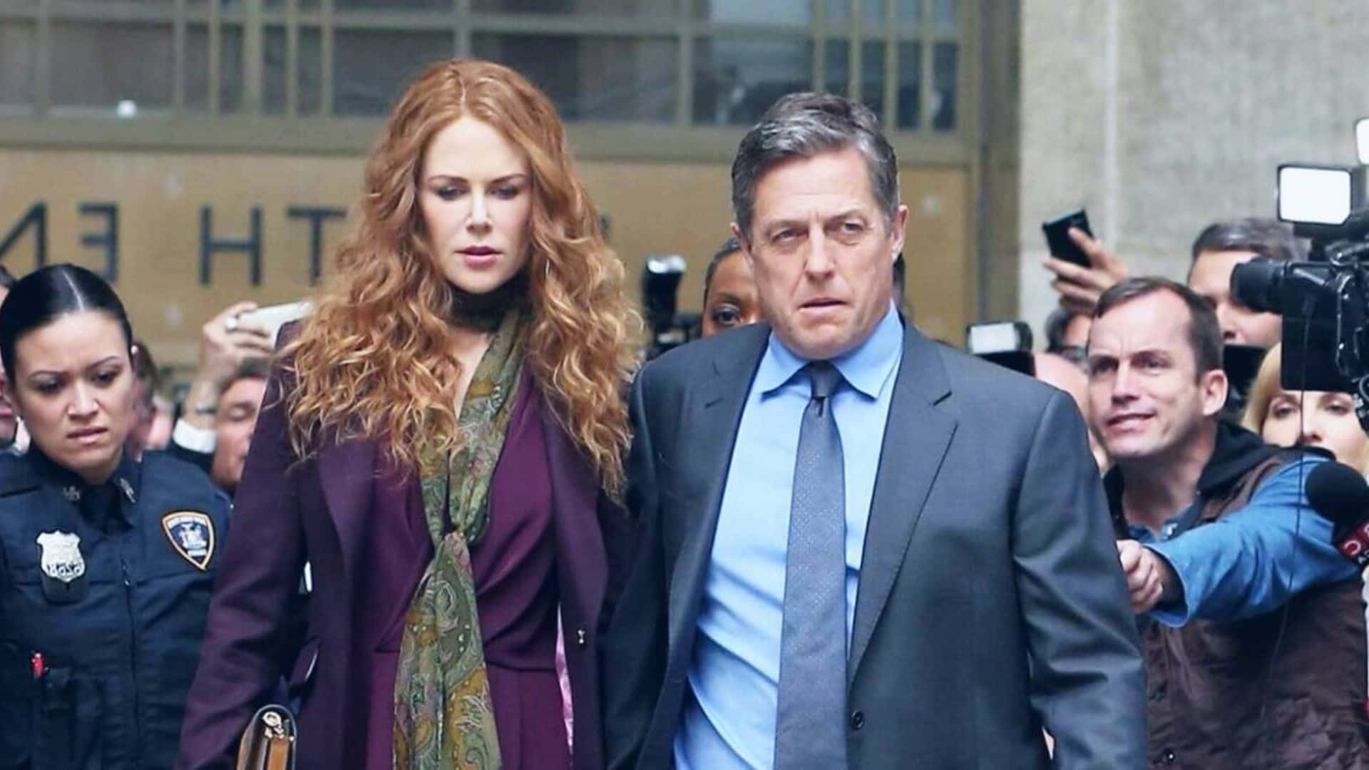 The Undoing, courtroom entrance, red hair, Full HD Desktop Wallpaper