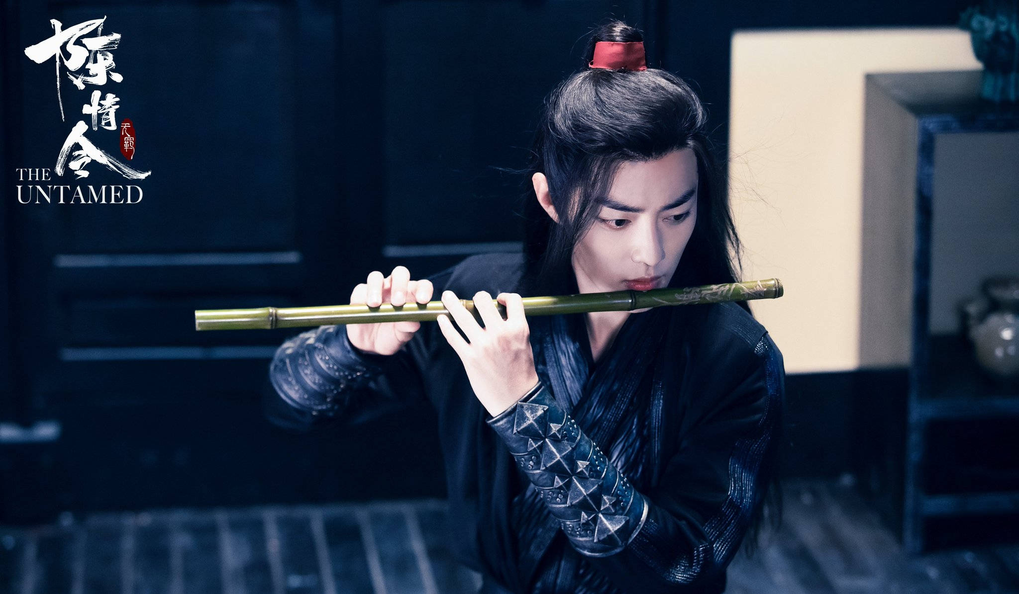 The Untamed, demonic cultivator Weiying, bamboo flute, Full HD Desktop Wallpaper