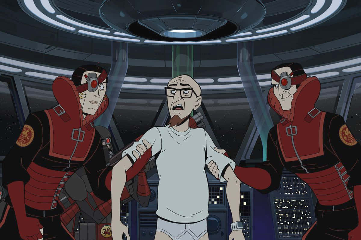 The Venture Bros, space station, armored guards, SD Desktop Wallpaper