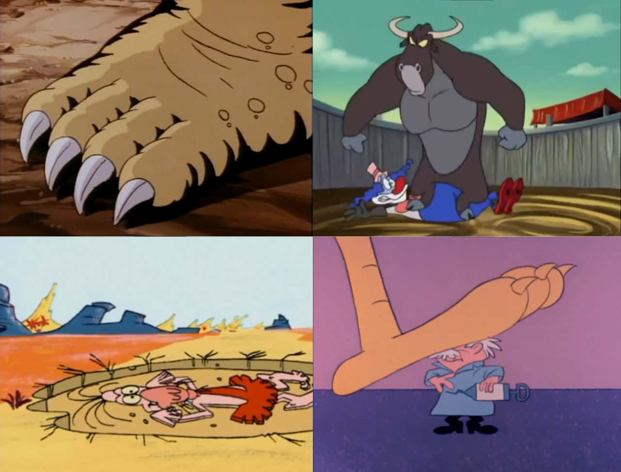 The Wacky World of Tex Avery, Tex Avery, giant paw, HD Desktop Wallpaper